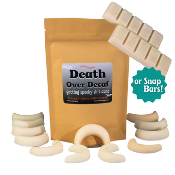 Death Over Decaf, Pumpkin Spice Latte Soy Wax Melts