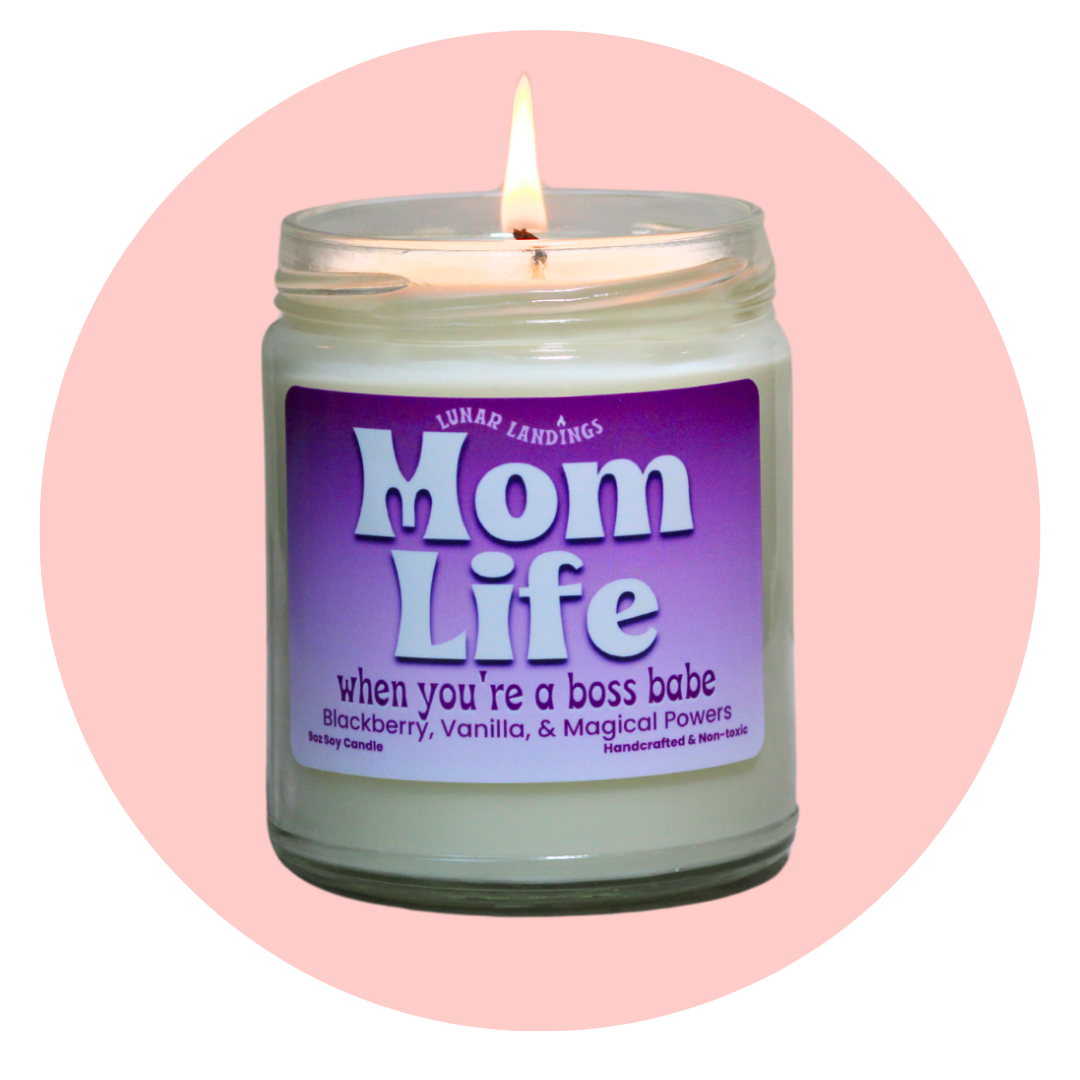 #Momlife Soy Candle