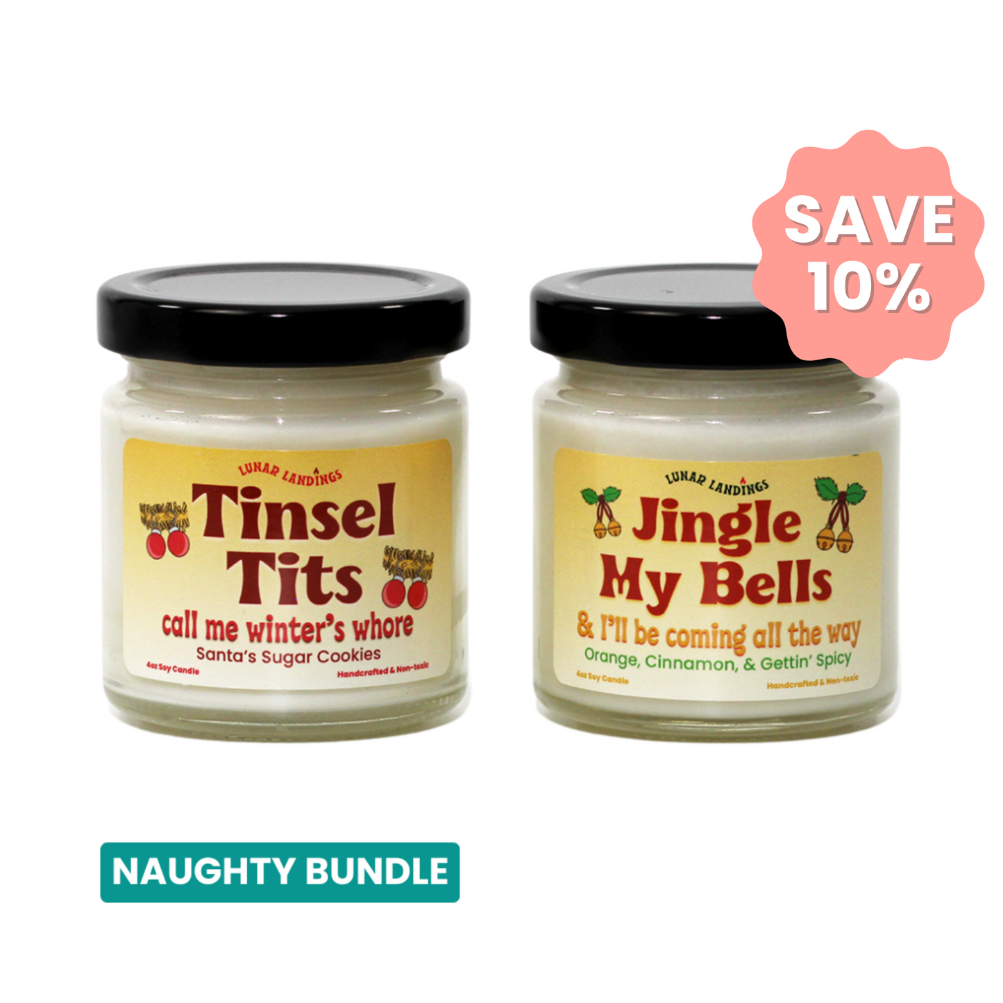 Bundle Up Our Sweet and Spicy Candles, 2 pack