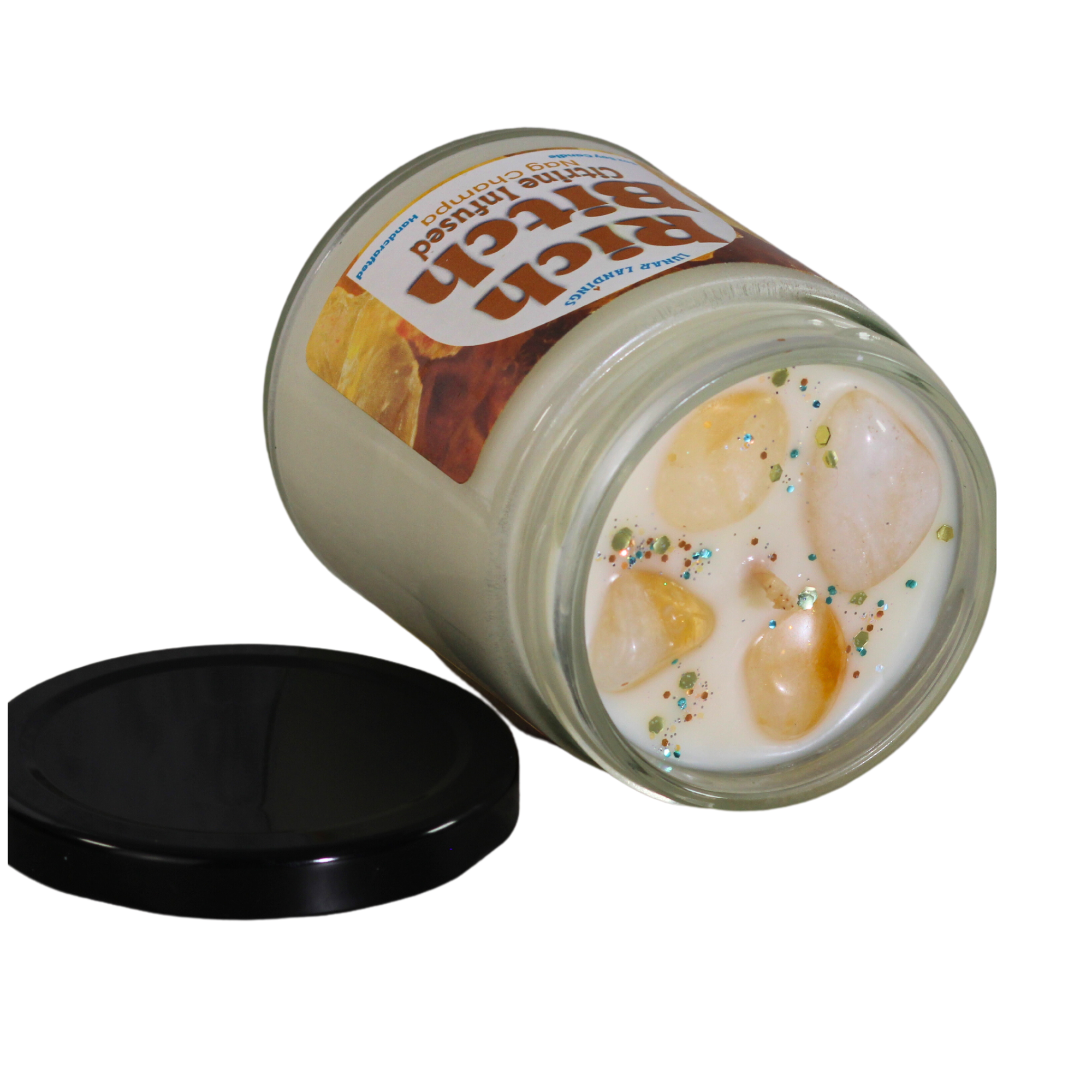 Citrine Soy Crystal Candle