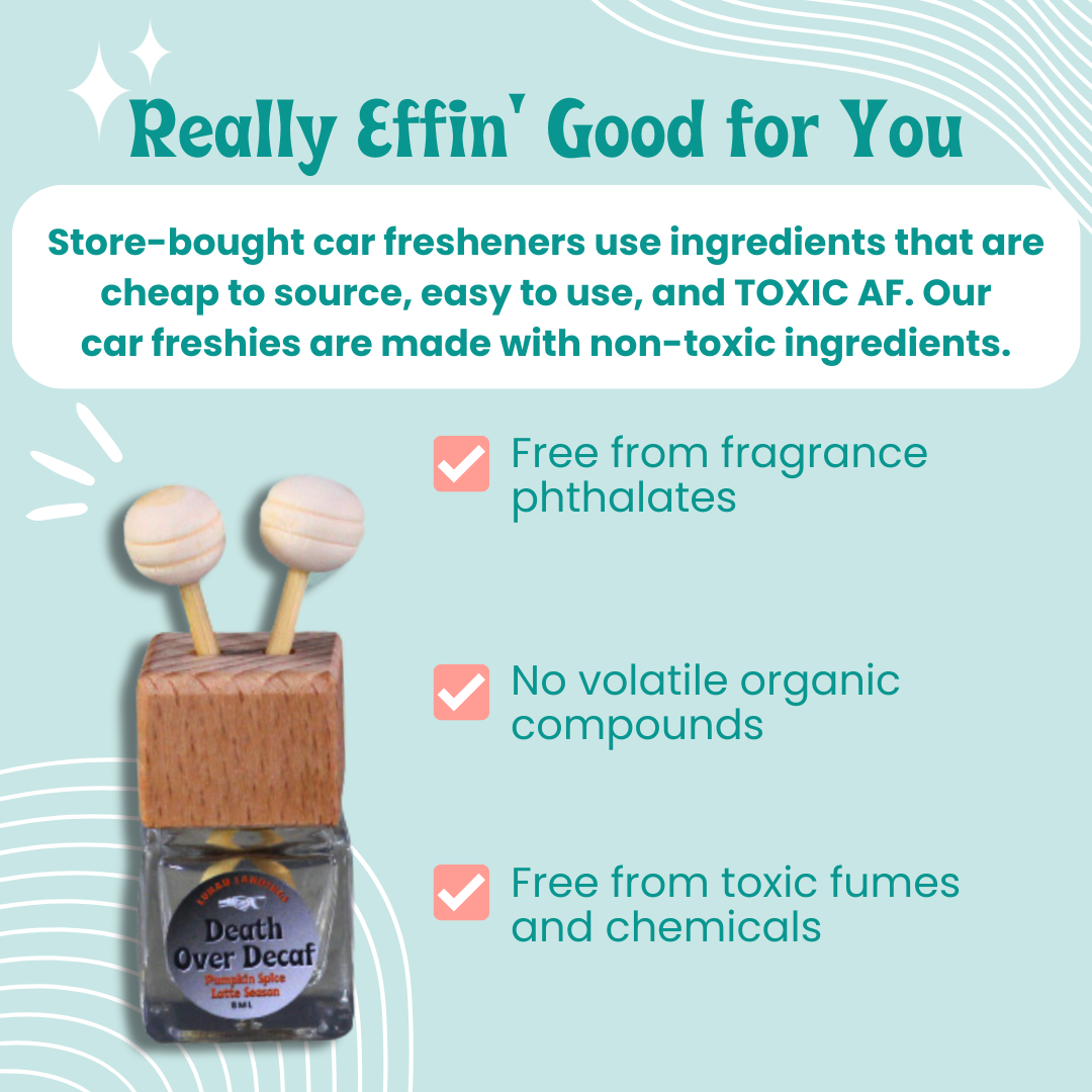 Spooky Car Freshies, choose from 8 seasonal scents