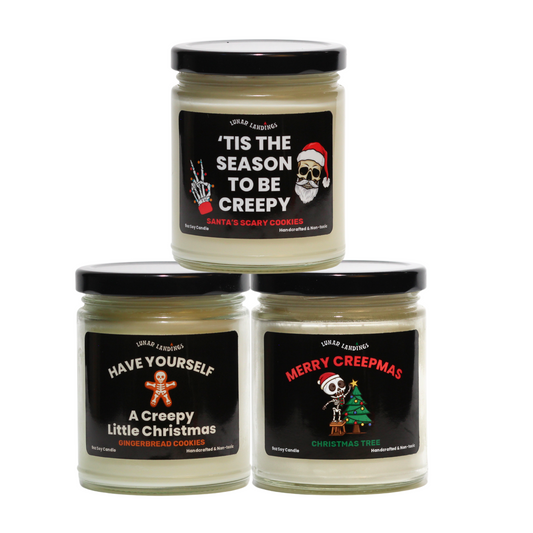 Bundle Up The Creepiest Christmas Candles