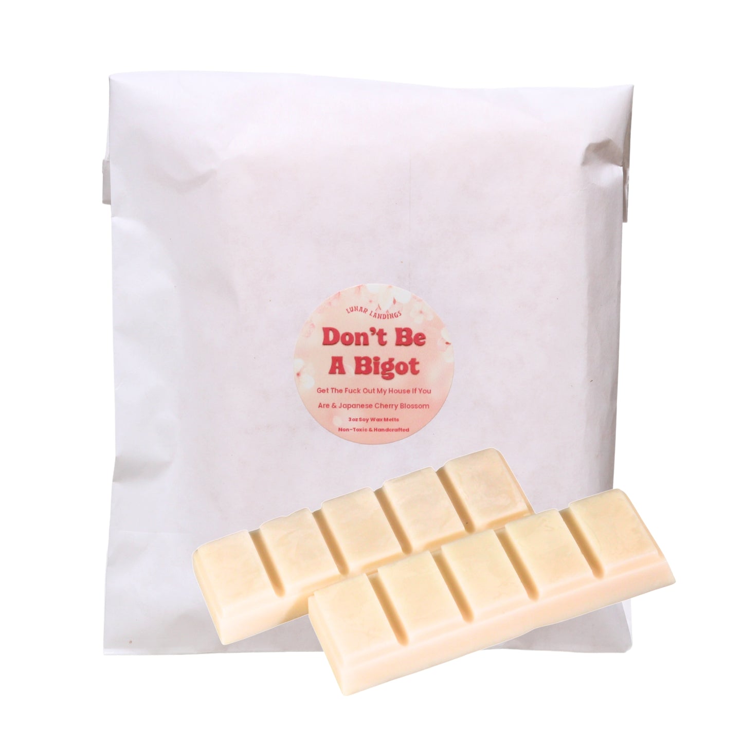 Don't Be A Bigot & Japanese Cherry Blossom Soy Wax Melts