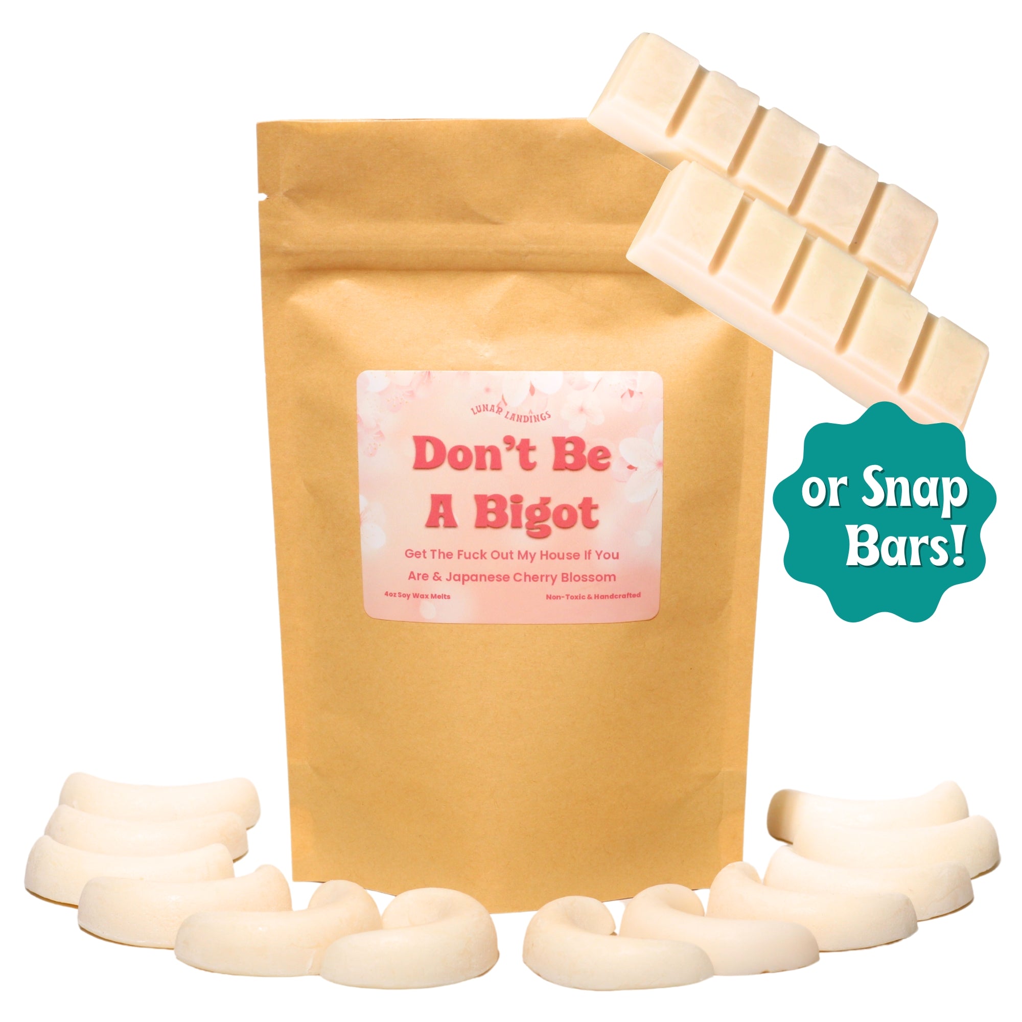 Don't Be A Bigot & Japanese Cherry Blossom Soy Wax Melts