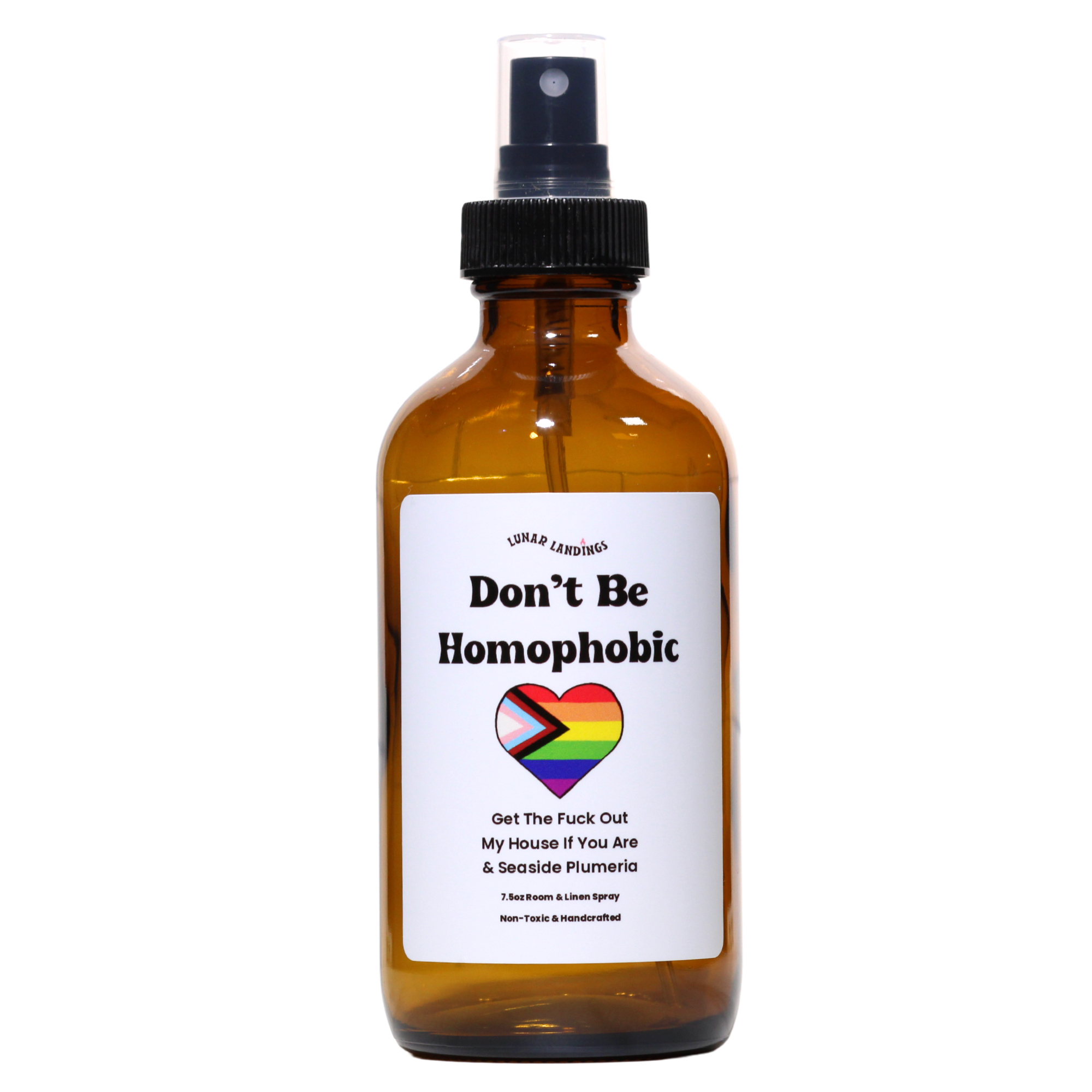 Smells Like Seaside Plumeria, Don't Be Homophobic Room & Linen Spray