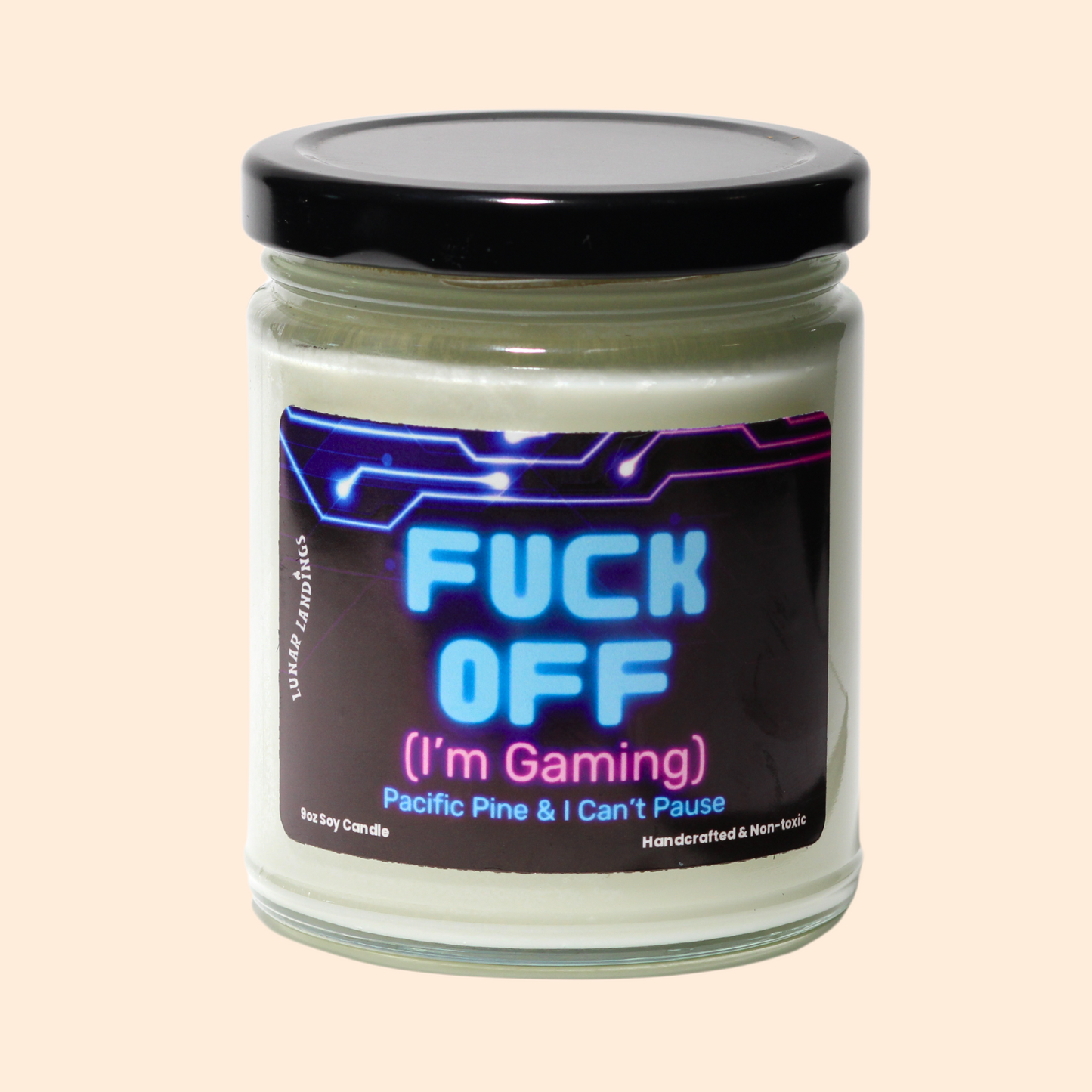 Fuck Off, I'm Gaming Soy Candle