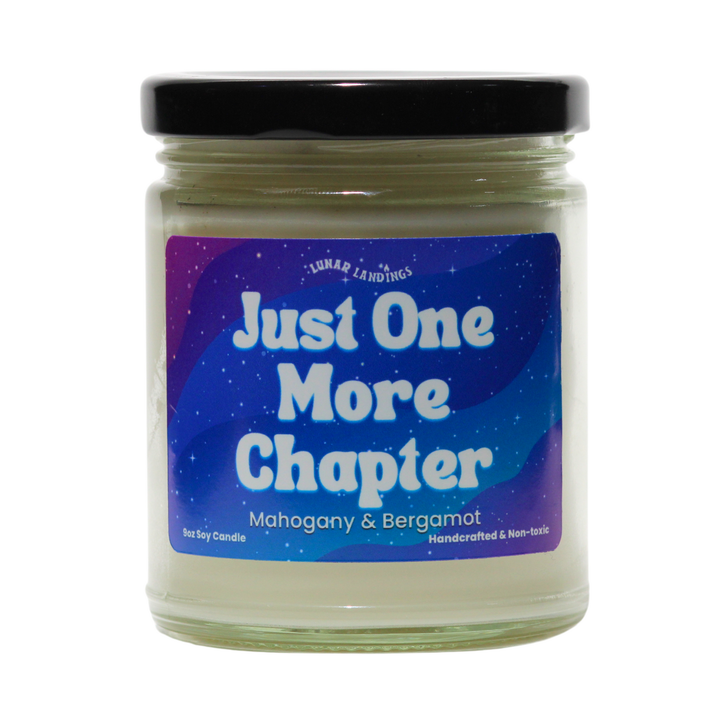 Just One More Chapter, Bergamot & Mahogany Soy Candle