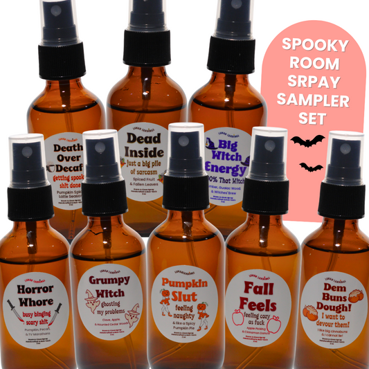 Mini Spooky Room Spray Set, Bundle of 8