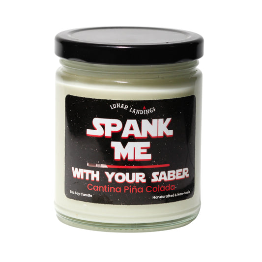 Spank Me With Your Red Saber Soy Candle