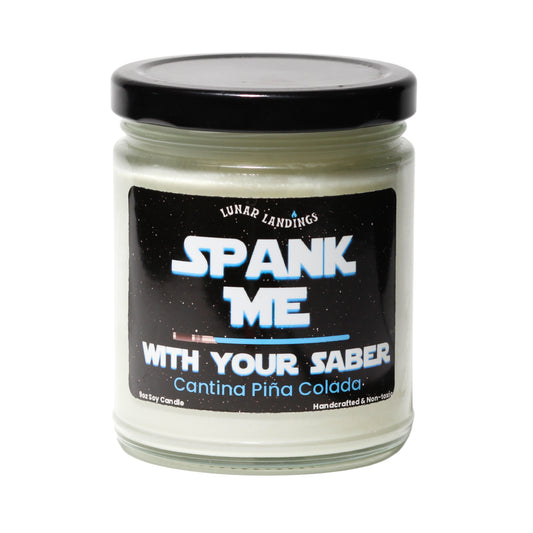 Spank Me With Your Blue Saber Soy Candle