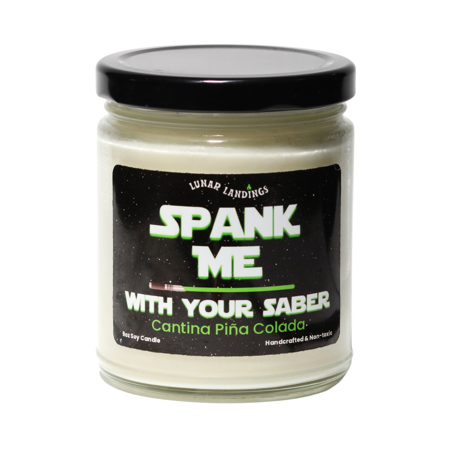 Spank Me With Your Green Saber Soy Candle