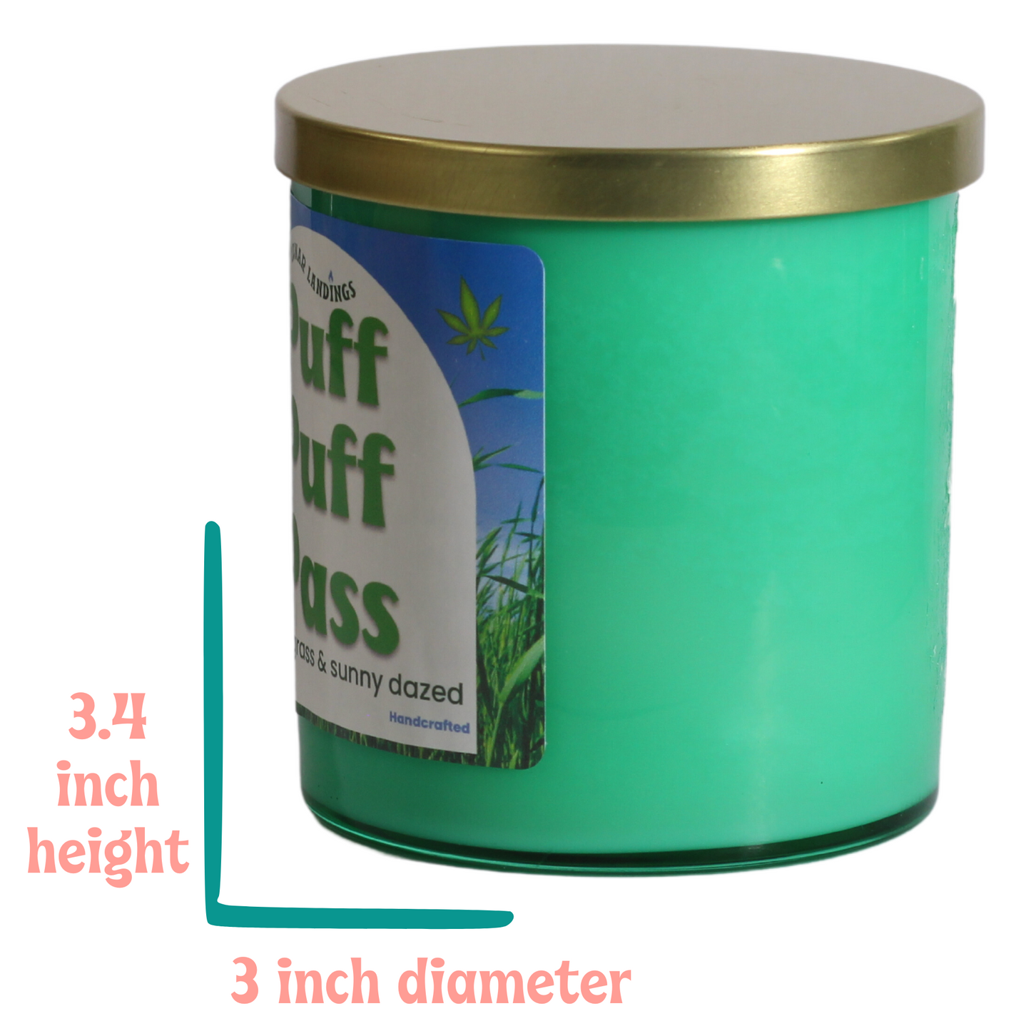 Fresh Cut Grass 8oz Soy Candle