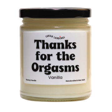 Thanks for the orgasms Soy Candle