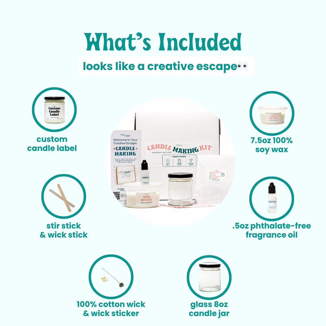 DIY Candle Making Kit: Welcome To Your Creative Escape