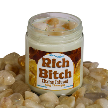 Citrine Soy Crystal Candle